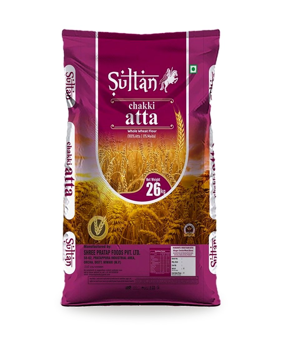 Sultan Chakki Atta 26 kg