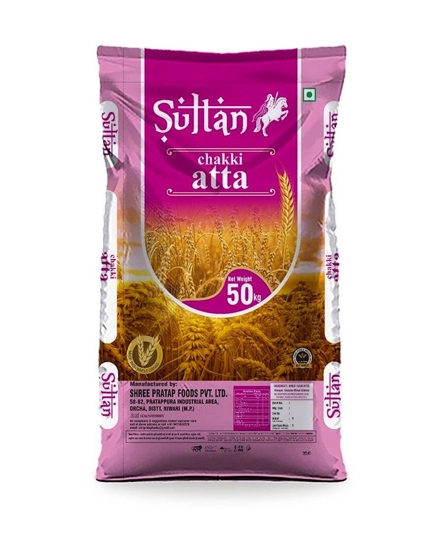Sultan Chakki Atta 50 kg bag